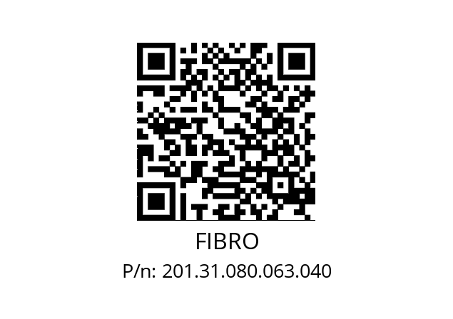   FIBRO 201.31.080.063.040