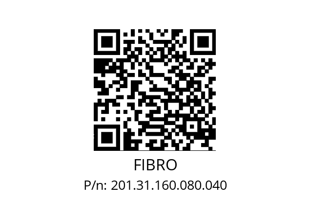   FIBRO 201.31.160.080.040