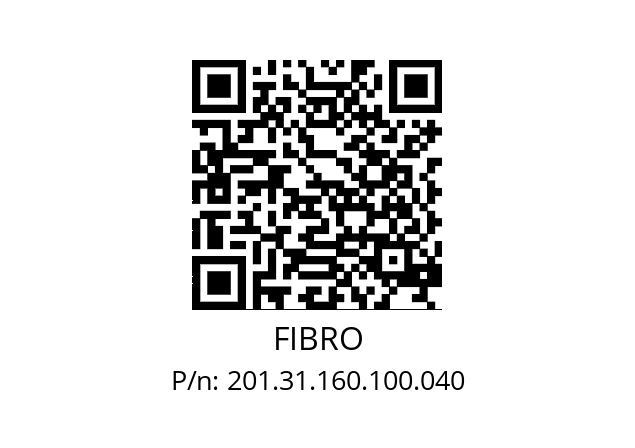   FIBRO 201.31.160.100.040