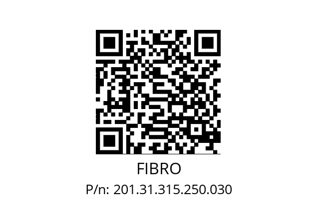   FIBRO 201.31.315.250.030