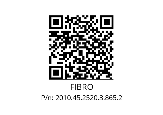   FIBRO 2010.45.2520.3.865.2