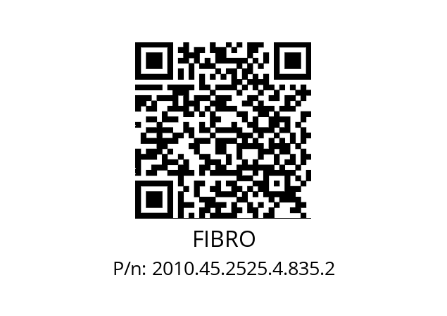   FIBRO 2010.45.2525.4.835.2