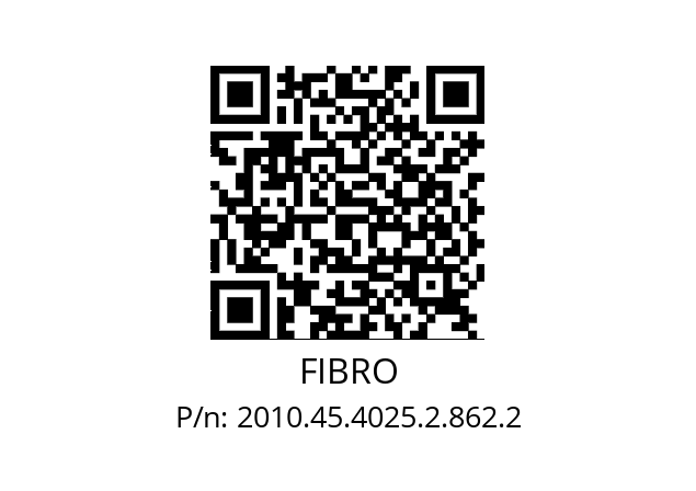   FIBRO 2010.45.4025.2.862.2