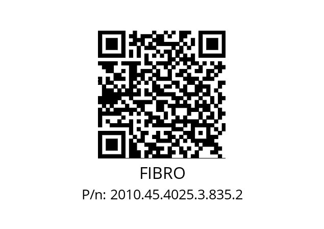   FIBRO 2010.45.4025.3.835.2