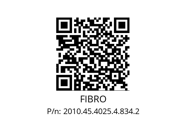   FIBRO 2010.45.4025.4.834.2