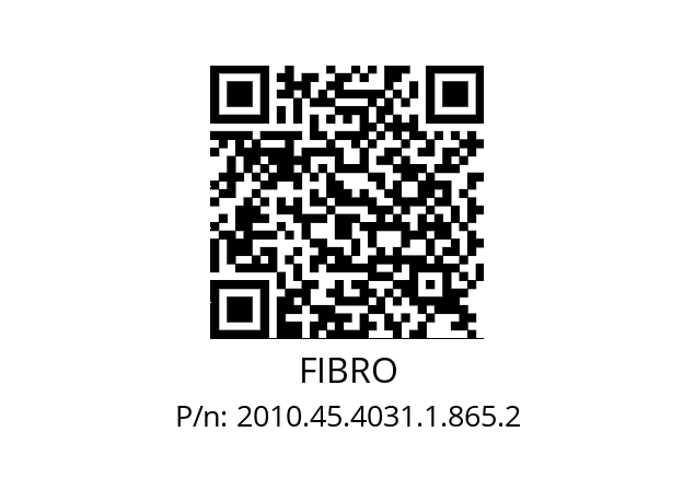   FIBRO 2010.45.4031.1.865.2