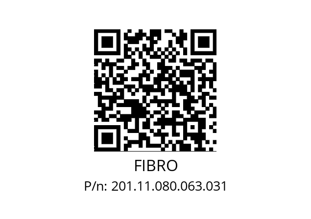   FIBRO 201.11.080.063.031