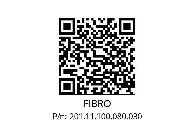   FIBRO 201.11.100.080.030