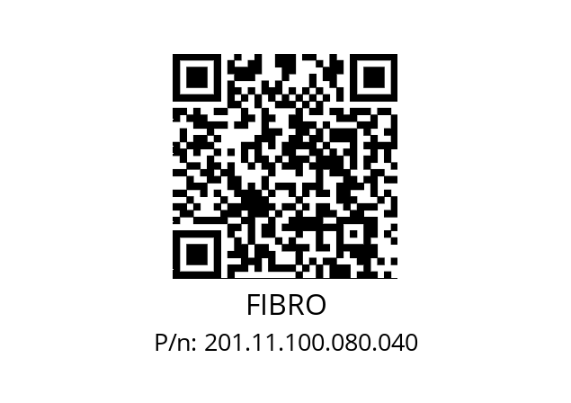   FIBRO 201.11.100.080.040