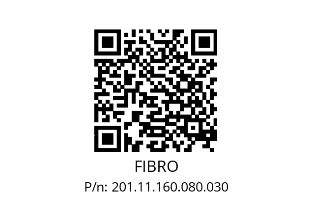   FIBRO 201.11.160.080.030