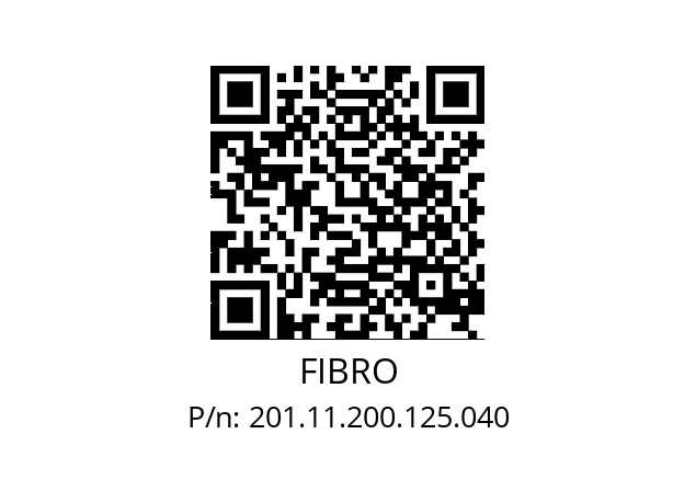   FIBRO 201.11.200.125.040