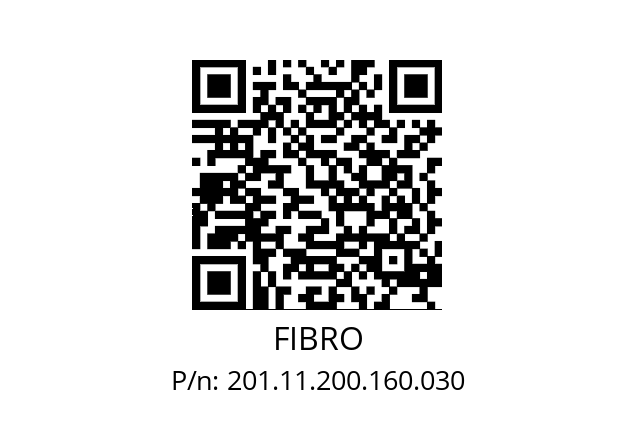   FIBRO 201.11.200.160.030