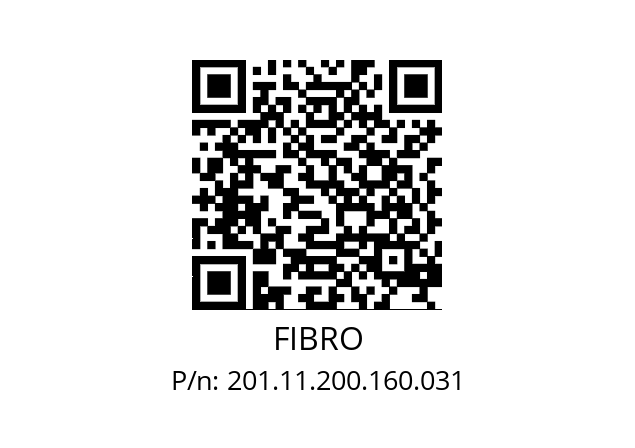   FIBRO 201.11.200.160.031