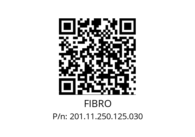   FIBRO 201.11.250.125.030