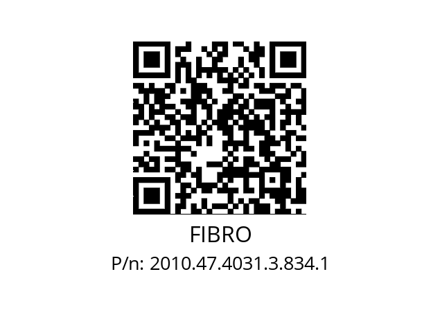   FIBRO 2010.47.4031.3.834.1