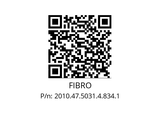   FIBRO 2010.47.5031.4.834.1