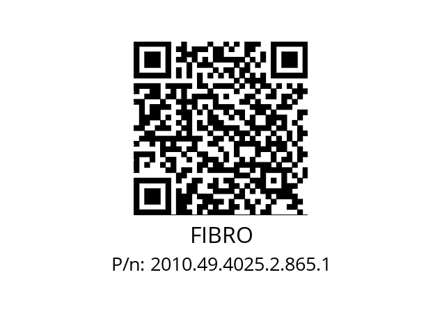   FIBRO 2010.49.4025.2.865.1