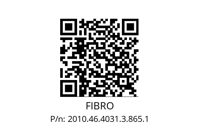   FIBRO 2010.46.4031.3.865.1