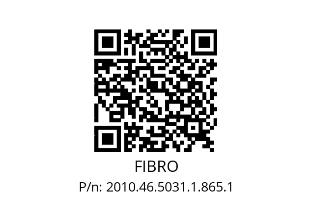   FIBRO 2010.46.5031.1.865.1