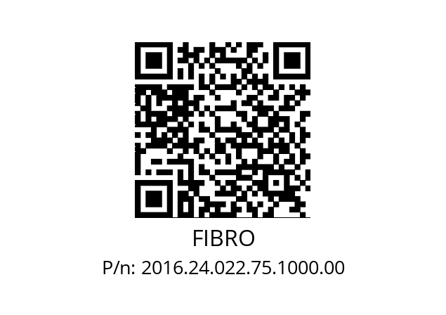   FIBRO 2016.24.022.75.1000.00