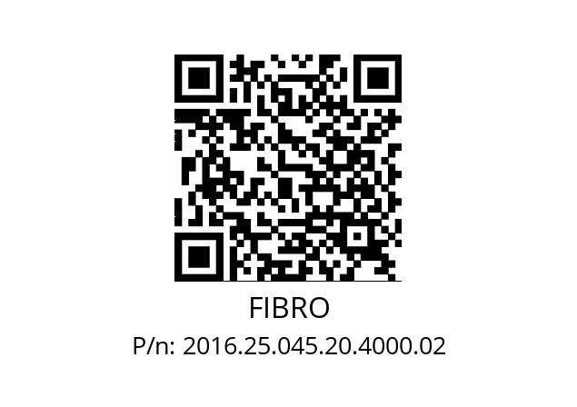   FIBRO 2016.25.045.20.4000.02