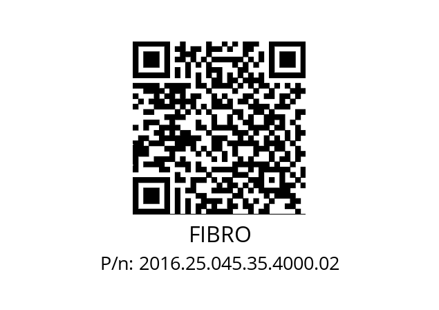   FIBRO 2016.25.045.35.4000.02