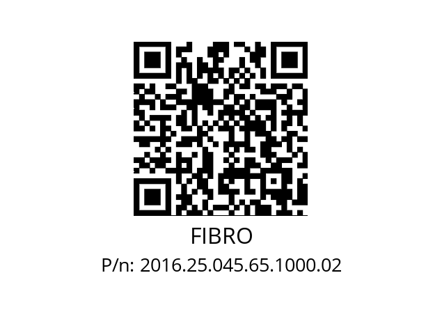   FIBRO 2016.25.045.65.1000.02