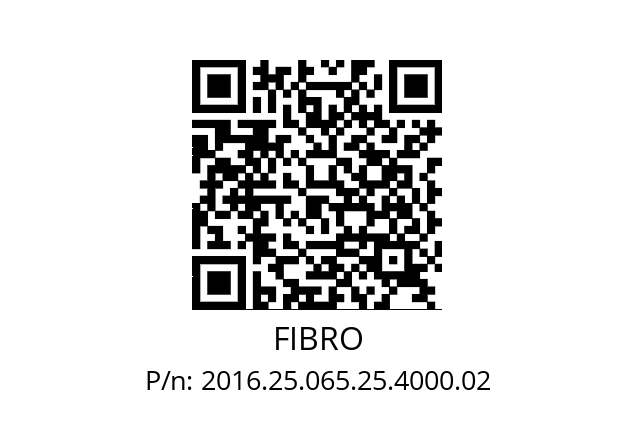   FIBRO 2016.25.065.25.4000.02