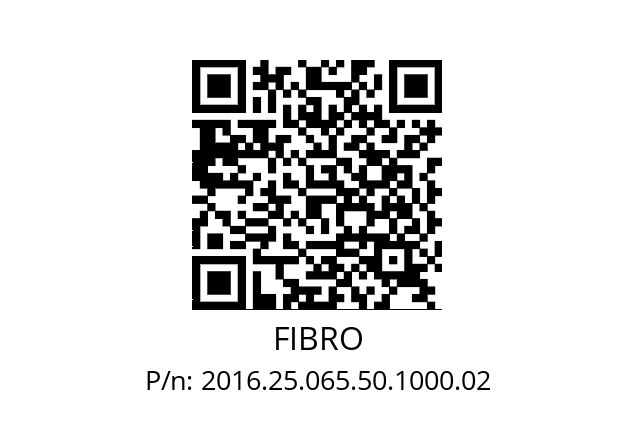   FIBRO 2016.25.065.50.1000.02