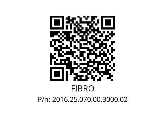   FIBRO 2016.25.070.00.3000.02