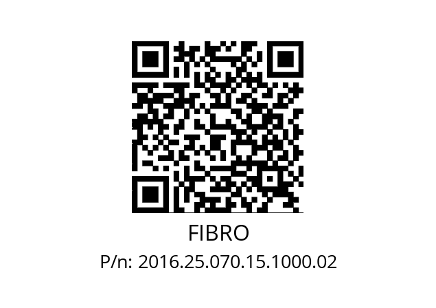   FIBRO 2016.25.070.15.1000.02