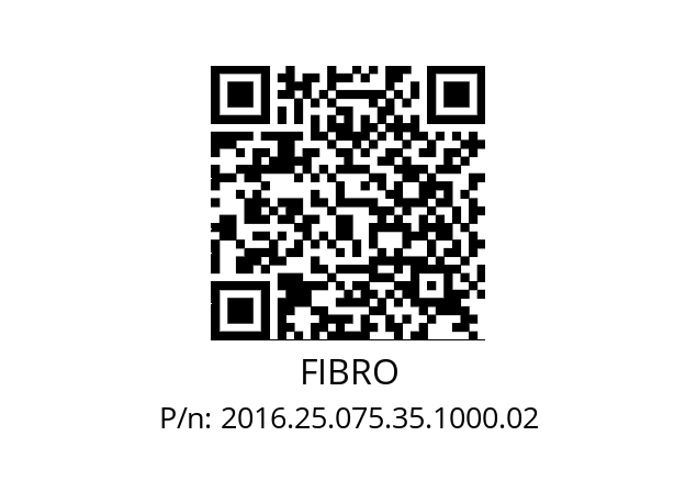   FIBRO 2016.25.075.35.1000.02