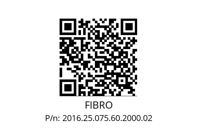   FIBRO 2016.25.075.60.2000.02