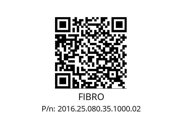   FIBRO 2016.25.080.35.1000.02