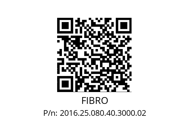   FIBRO 2016.25.080.40.3000.02