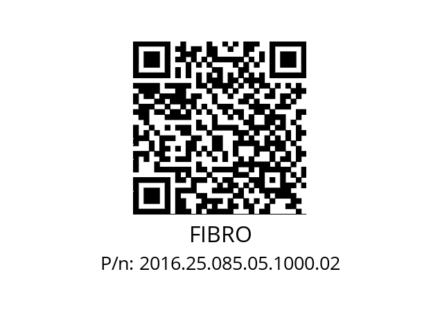   FIBRO 2016.25.085.05.1000.02