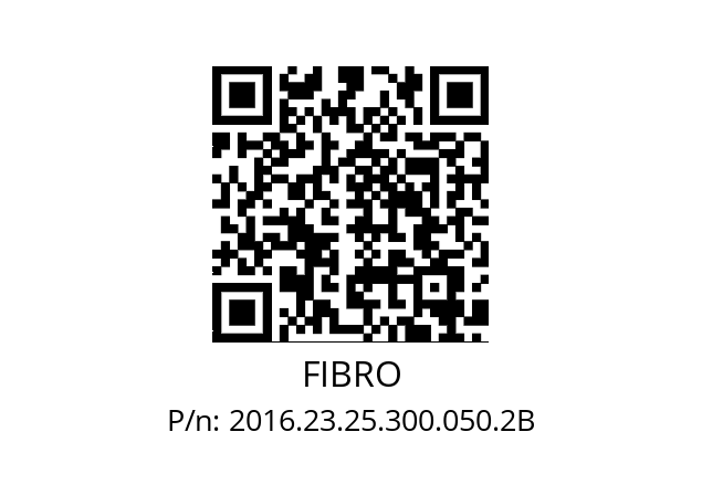   FIBRO 2016.23.25.300.050.2B