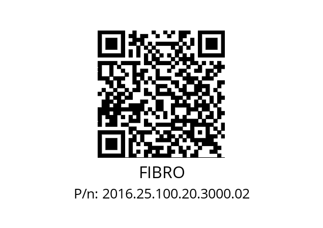   FIBRO 2016.25.100.20.3000.02