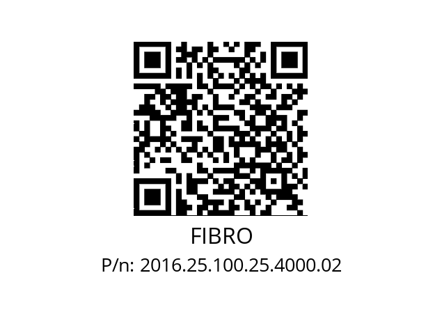   FIBRO 2016.25.100.25.4000.02