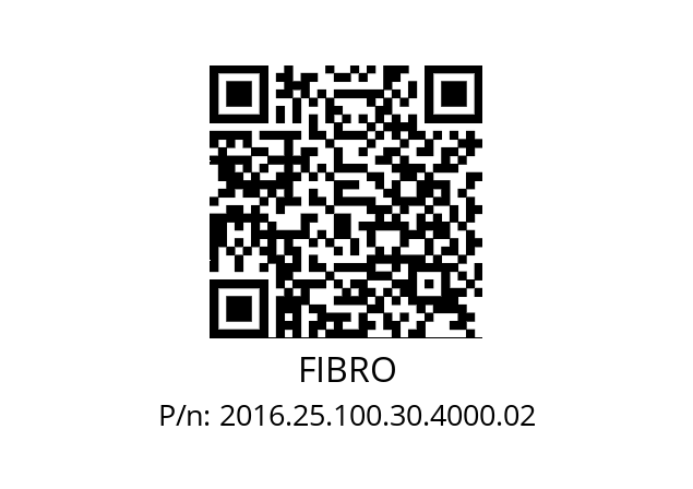   FIBRO 2016.25.100.30.4000.02