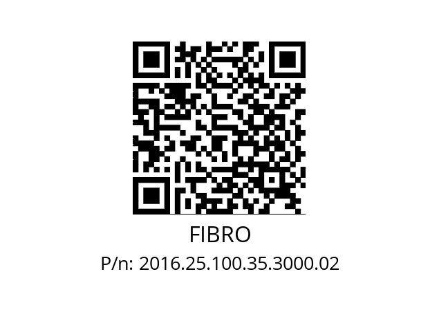   FIBRO 2016.25.100.35.3000.02