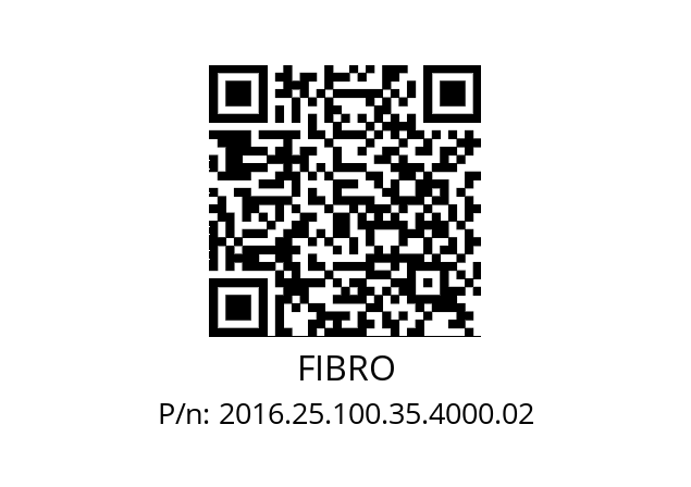   FIBRO 2016.25.100.35.4000.02