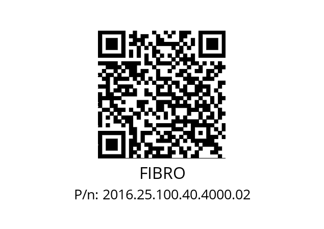   FIBRO 2016.25.100.40.4000.02