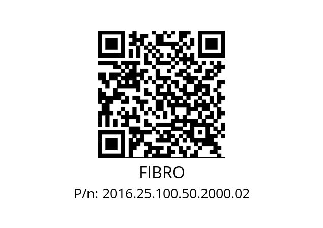   FIBRO 2016.25.100.50.2000.02