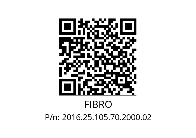   FIBRO 2016.25.105.70.2000.02