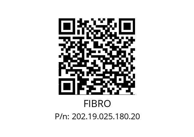   FIBRO 202.19.025.180.20