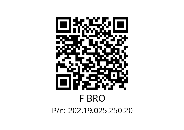   FIBRO 202.19.025.250.20