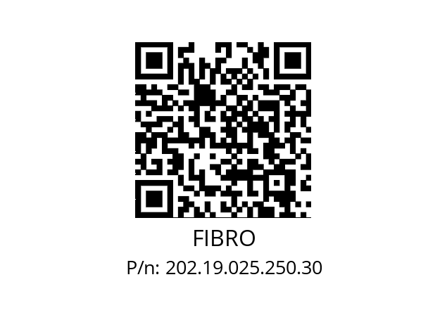   FIBRO 202.19.025.250.30