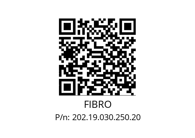   FIBRO 202.19.030.250.20