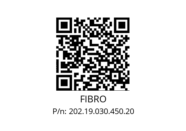   FIBRO 202.19.030.450.20